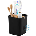 Electric Toothbrush Holder Tooth Brush and Toothpaste Organizer, Black