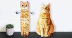 Funny Cat Hand Towel for Bathroom Kitchen, Hanging Decor Gifts for Women