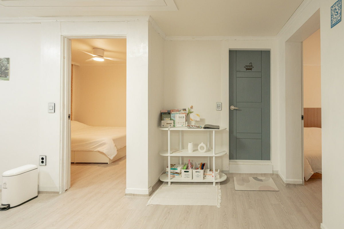 Landol Stay hallway and amenities